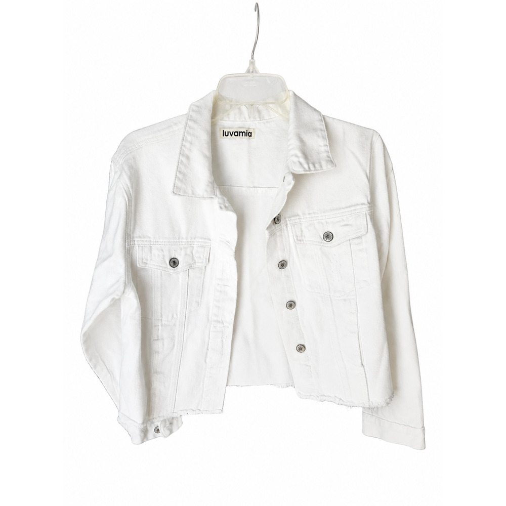 luvamia FleXclusive Jean Jackets for Women Size L
